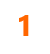 Ícone do número 1